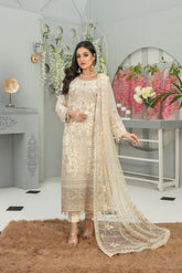 Semi Unstitched Mahaba Collection by Tawakkal D-7659